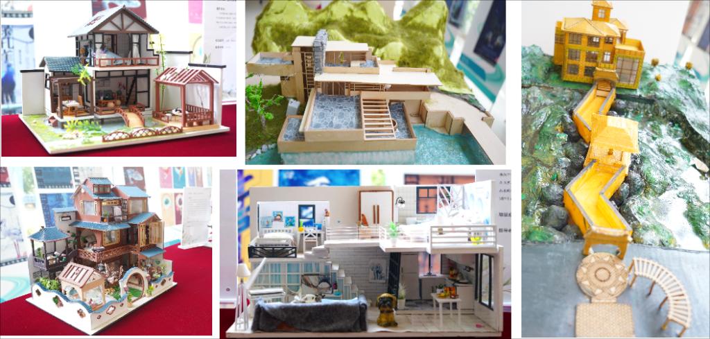 学校举办职业教育创新作品展